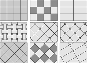 pattern, floor, tiles, flooring, design
