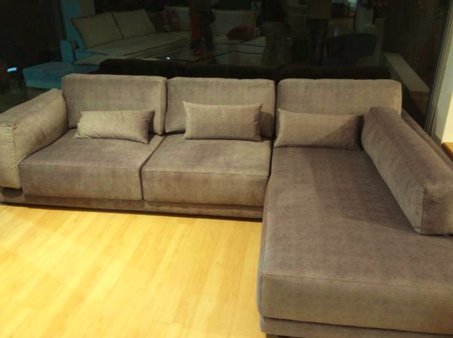 Sofa, grey sofa