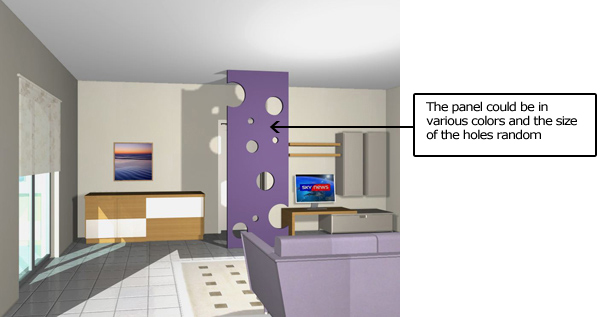 design panel, design room divider