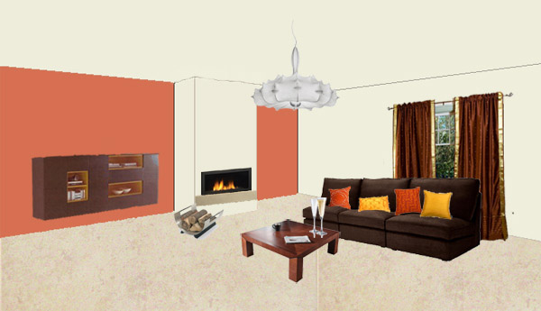 fireplace, decoration, color