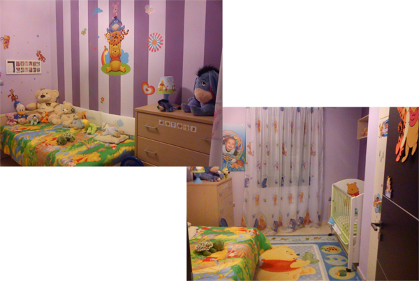 toddlers room, purple room