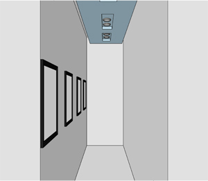 narrow hallway