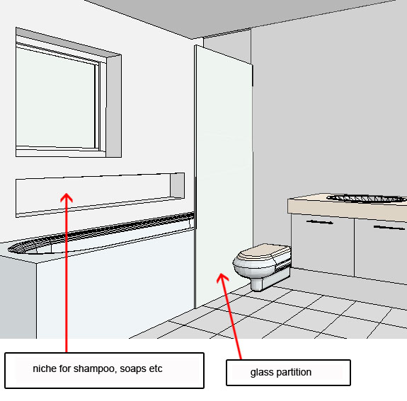 bathroom. bath, design