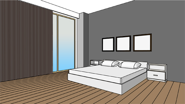 Grey tone bedroom, grey color in bedroom, grew wall paints, wall paints bedroom