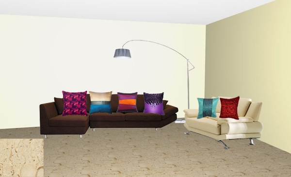 Dark Chocolate And Beige Couches, What Colour Cushions Go With Dark Brown Sofa