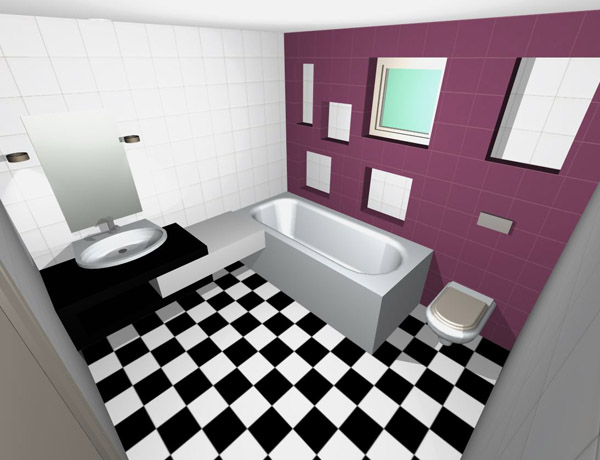 square bathroom remodelling01A