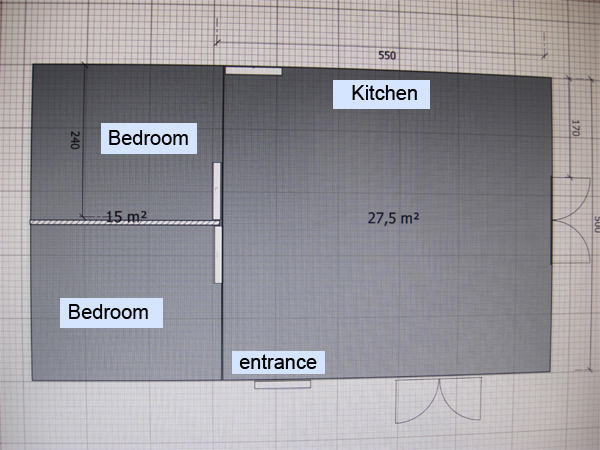 Floor plan livingroom