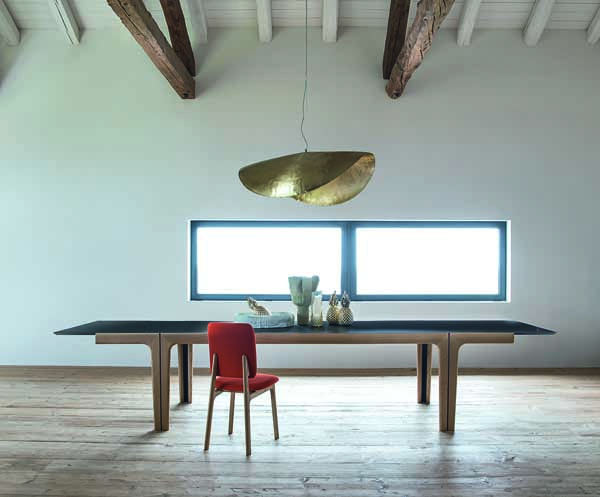 AMALONG table07, designer table, contemporary dining table, extendable dining table