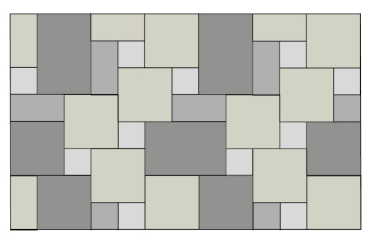 romano layout tiles