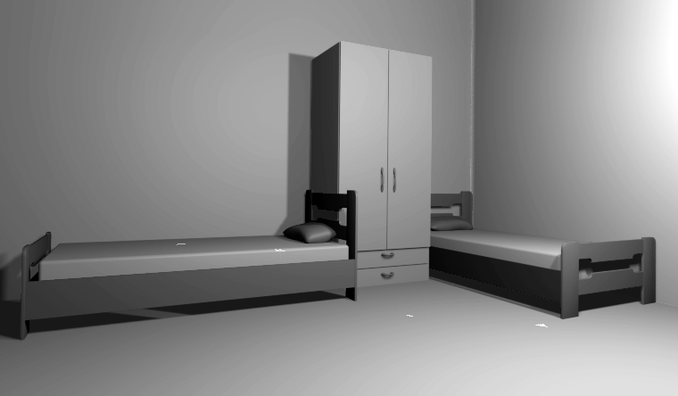 Arranging Twin Beds In A Room, Fitting Two Twin Beds In A Small Room