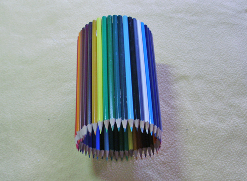 diy colored pencils