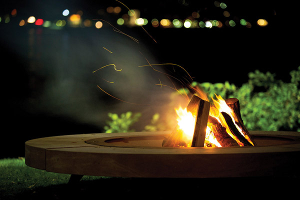 Ak 47 Rondo, outdoor fire pits, modern outdoor fire pits