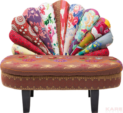 Bench patchwork, patchwork furniture, patchwork Kare design, Patchwork Kare