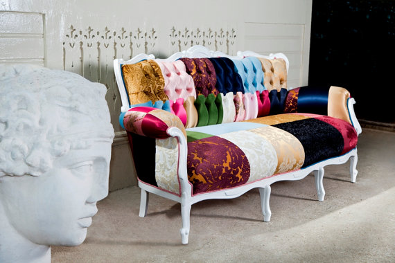  patchwork sofa, patchwork interior decoration ideas, patchwork furniture, patchwork furniture ideas