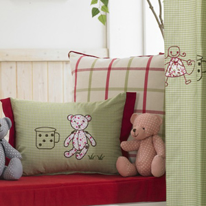Eco-friendly-Green-Embroidery-Blackout-Curtains-of-Cotton-for-Kids-Two-Panels-C0768-02